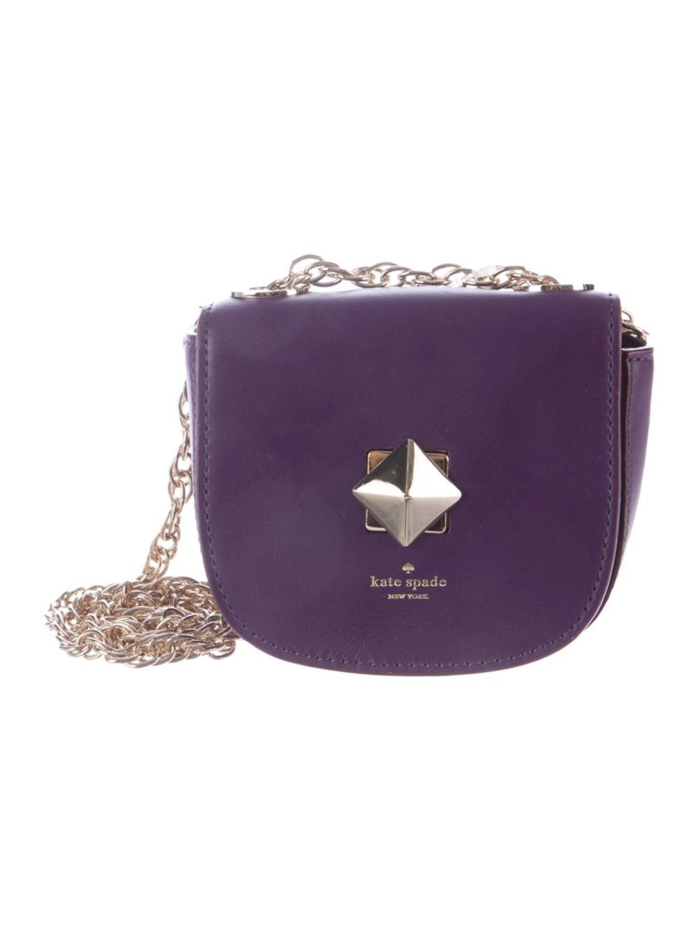 Kate Spade Purple Chain Crossbody Purse